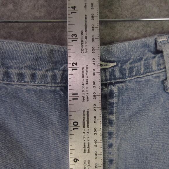 Vintage Carhartt Shorts Mens 33 Denim Carpenter Painter Made USA 90s B13DST - Picture 4 of 7